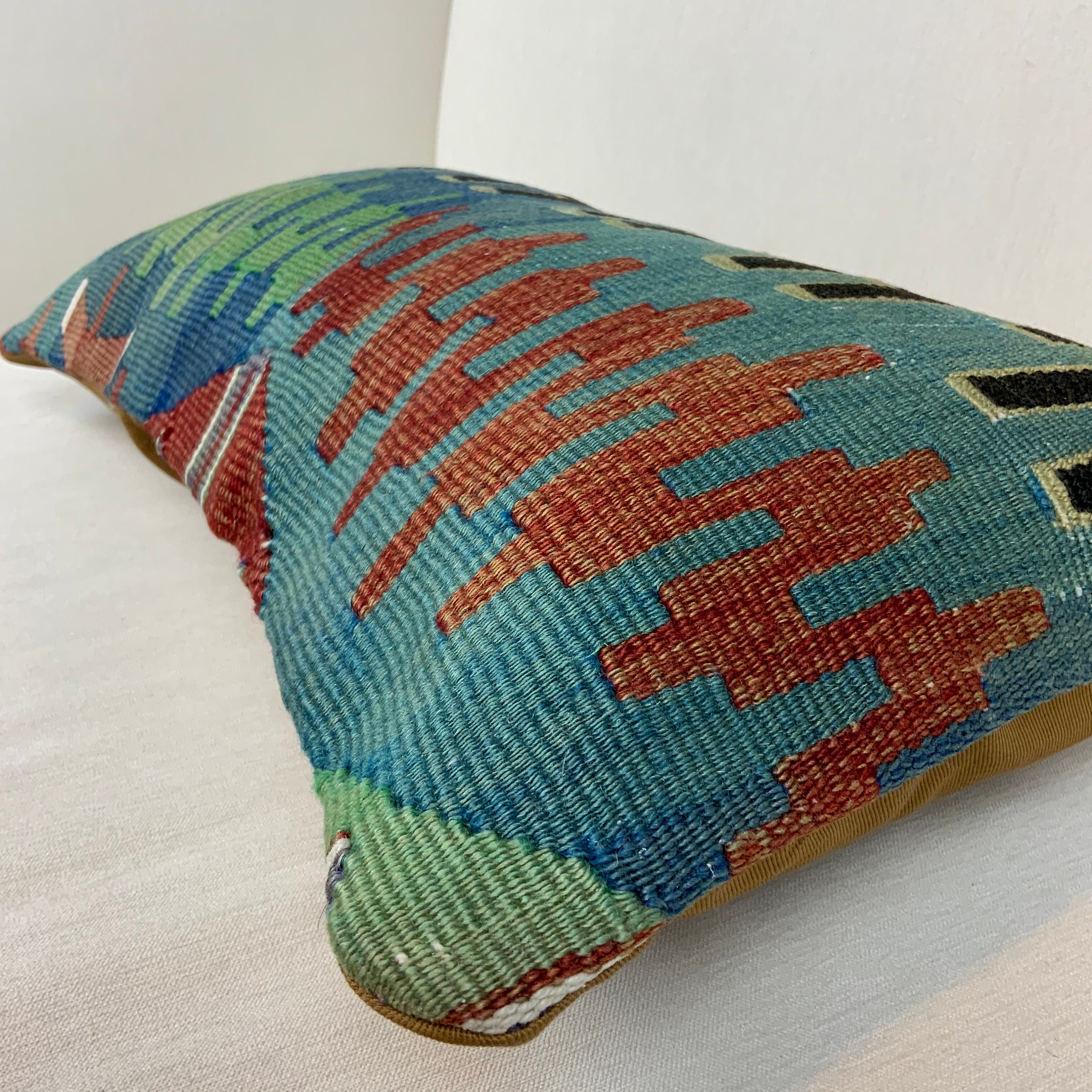 12x24 Boho Lumbar Accent Pillow Case Boho Style Accent Kilim Etsy