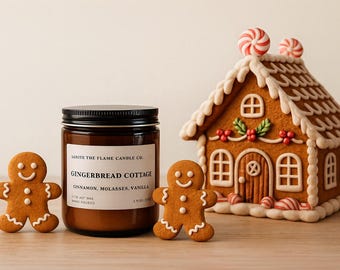 Gingerbread Cottage - Un abbraccio natalizio da casa