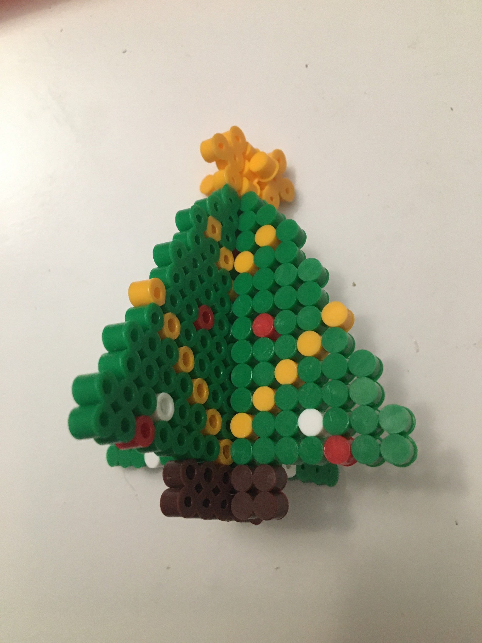 3d Christmas Tree Perler Beads