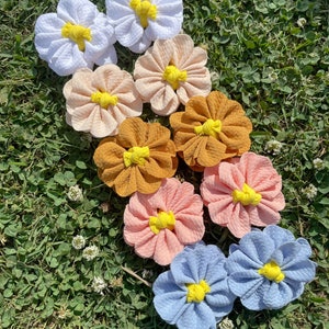 Groovy Flower Bows for babies and toddlers