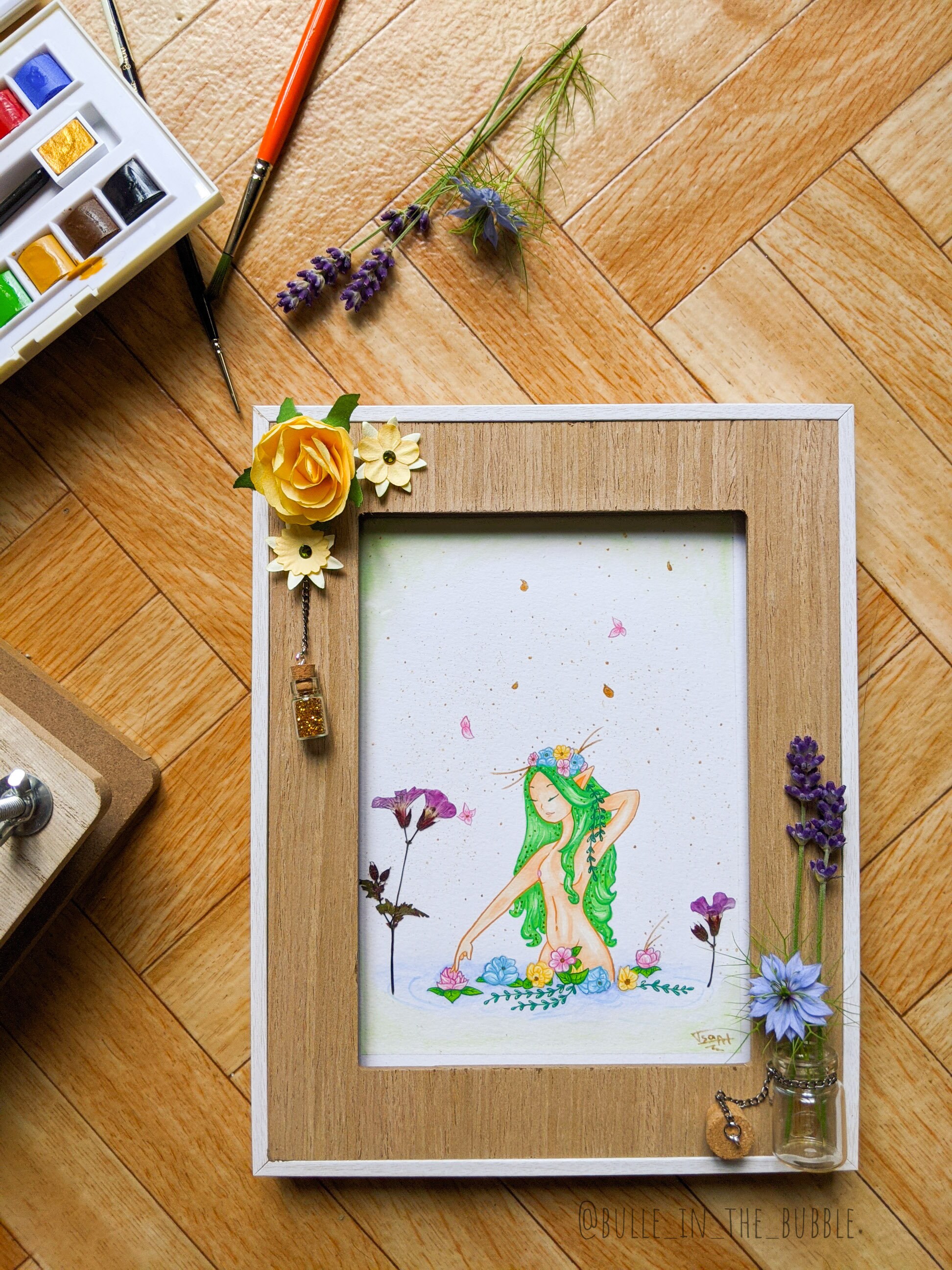 Peinture Elfe Cadre Lumineux