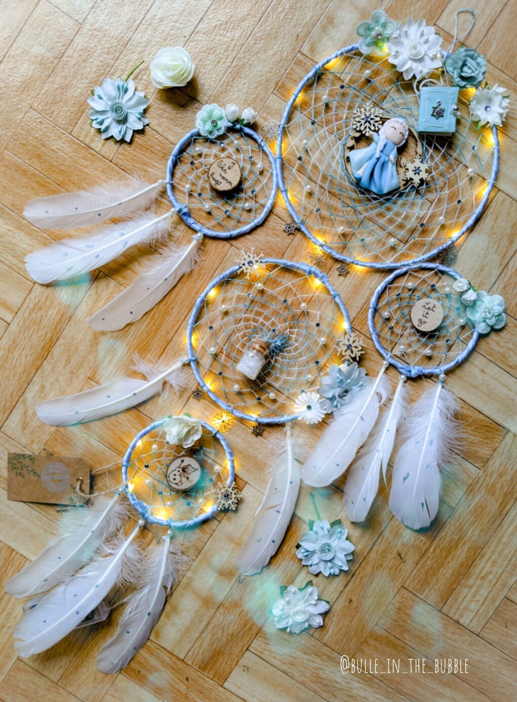 Attrape Rêve Lumineux Inspiration Elsa