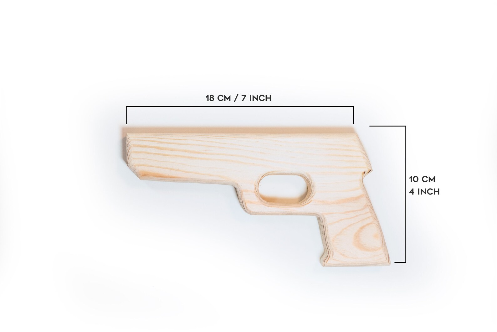 Wooden Toy Gun Wooden Pistol Handmade Child's Toy Kids Etsy