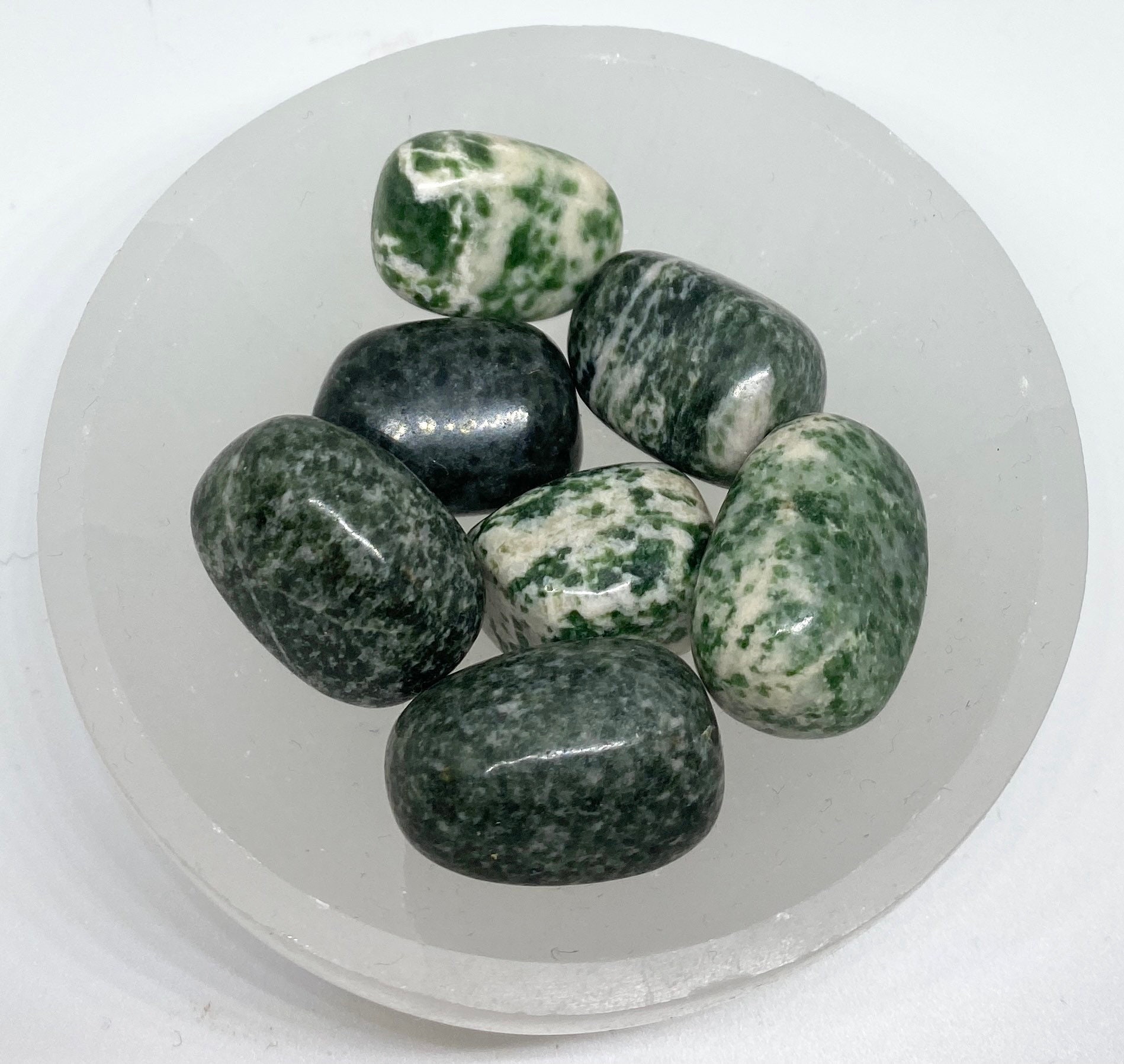 Snake Dragon Jade Tumblestone | Etsy