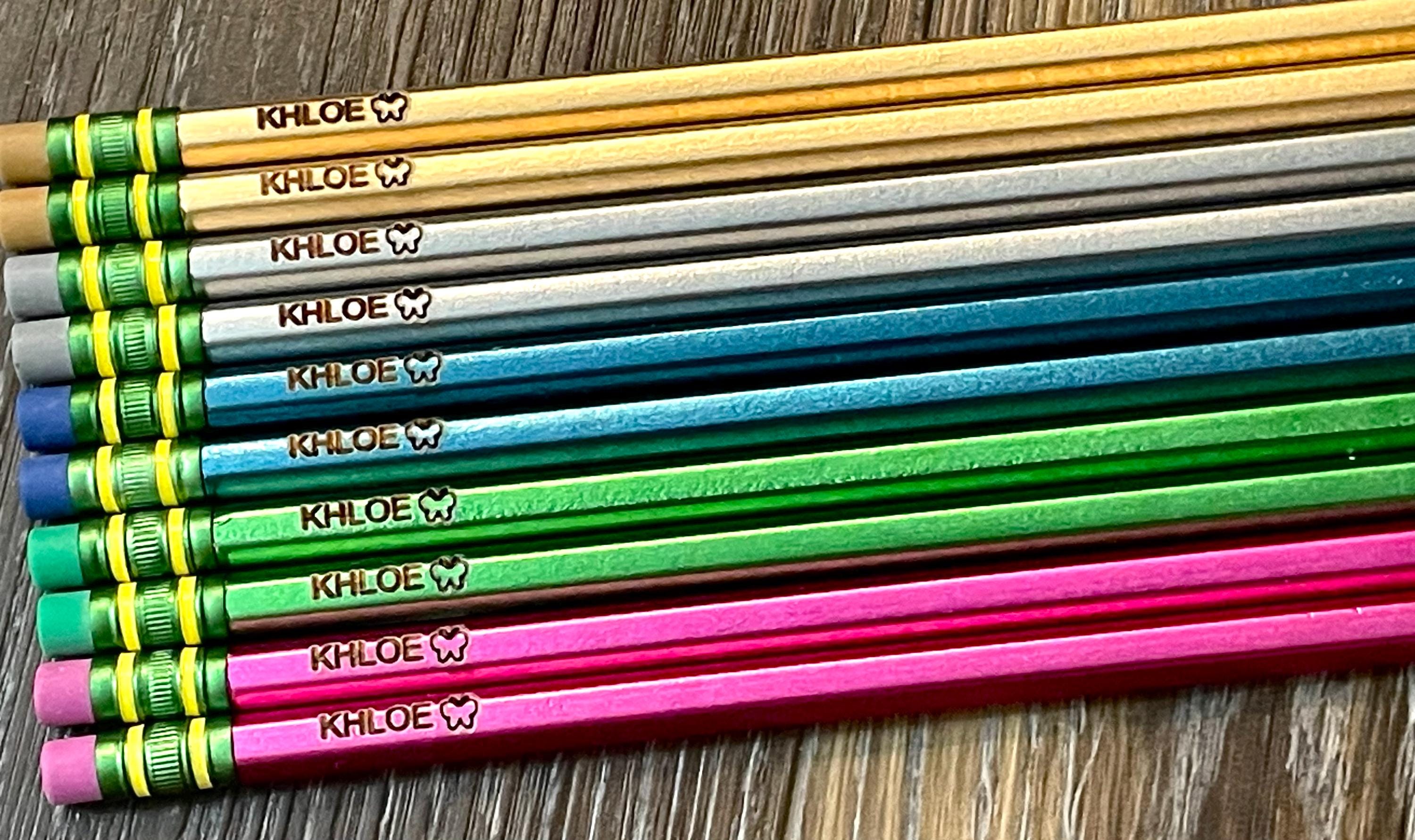 Personalized Engraved Pencils: Ticonderoga #2, Back to School - Etsy