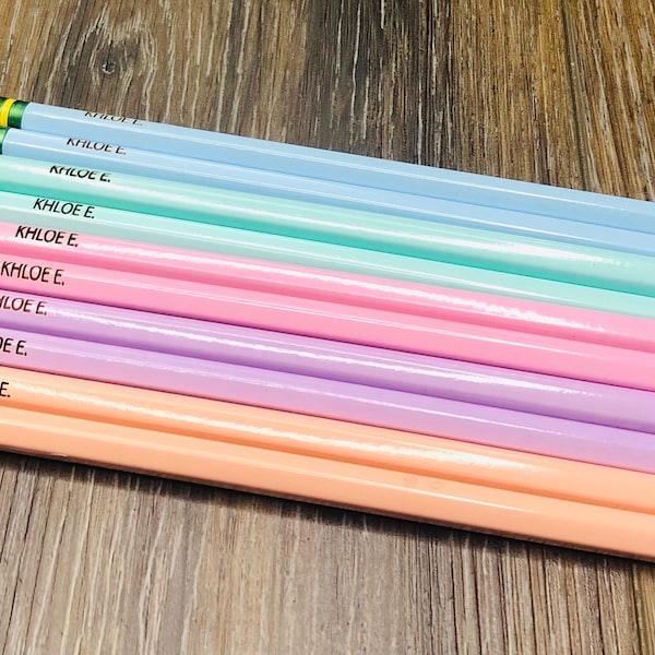 Lápices personalizados: Lápices Ticonderoga n.° 2 grabados