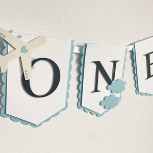 ONEderful World High Chair Banner, Travel Theme