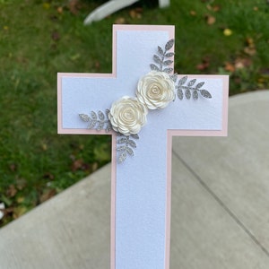 Cross Cake Topper, Baptism Cake Topper, First Communion Cake Topper, Confirmation Cake Topper, Baptism Decor