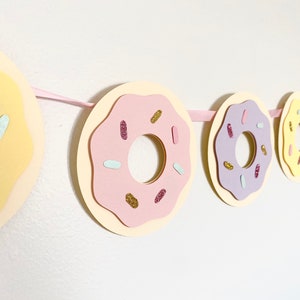 Donut Garland, Donut Grow Up Banner, Donut Banner, Donut First Birthday, Donut Party, Donut Theme, Donut Decor, Donut Theme Party Supplies