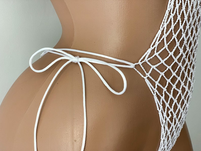 Extreme Monokini Plus Size Slingshot Bikini See Through Crotchless