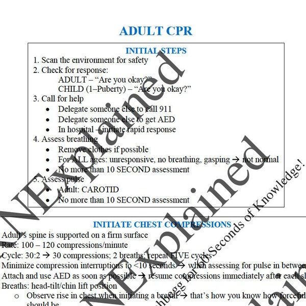 Cpr - Etsy