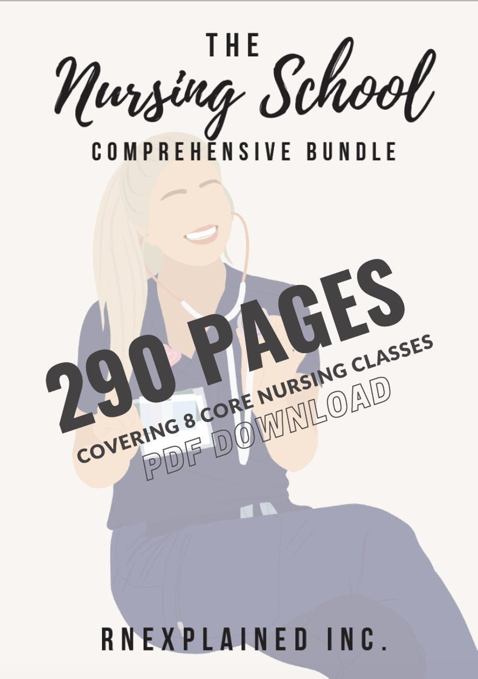 Nursing School Comprehensive Bundle Etsy