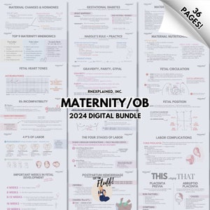 Maternity/OB Nursing Bundle - Digital