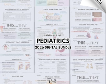 Pediatrics Nursing Bundle - Digital