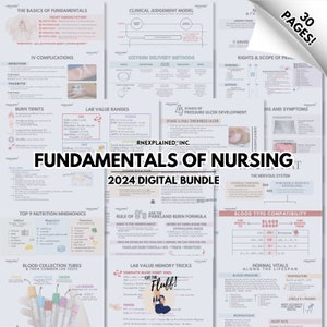 Fundamentals of Nursing Bundle - Digital