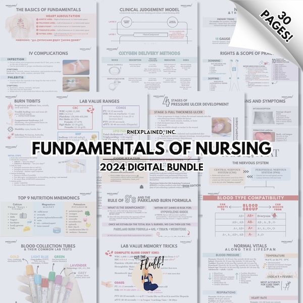 Fundamentals of Nursing Bundle - Digital