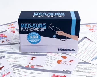 Med-Surg Flashcard Set