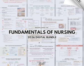 Fundamentals of Nursing Bundle - Digital