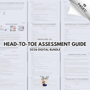 Head-to-Toe Assessment Guide - Digital