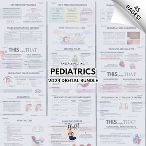 Pediatrics Nursing Bundle - Digital