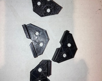 Fan Joiner connector Mining rig 120mm and 140mm fans 6pack Black