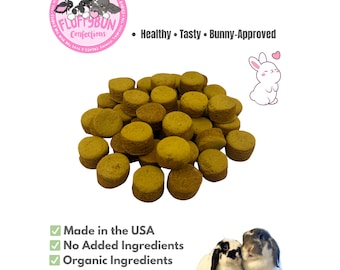 Organic Pumpkin Macarons | Healthy Rabbit & Guinea Pig Treats
