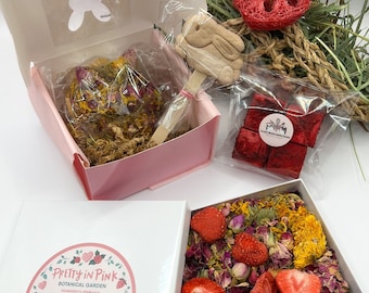 Bunny Birthday Cake Bundle | Oat-Free, Timothy Hay & Banana
