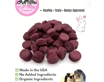 Cranberry Bunny Treats – All-Natural Rabbit Treats for Rabbits and Guinea Pigs