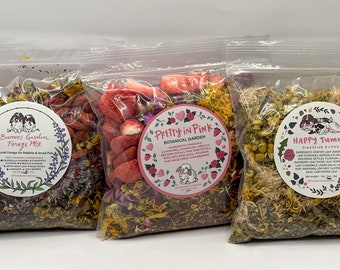 Rabbit Forage Bundle | Organic Bunny Treats, Natural & Safe