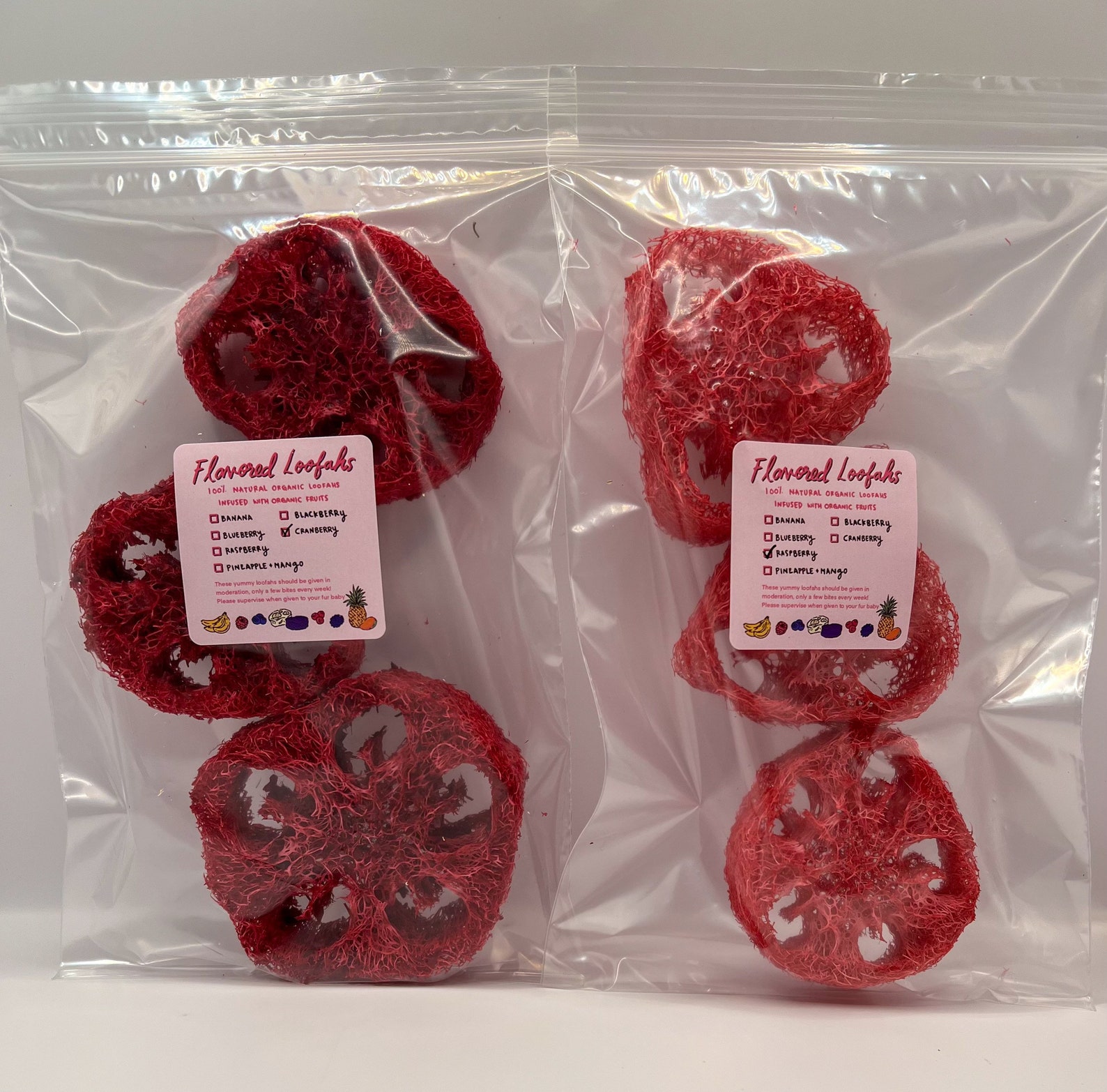 Flavored Loofahs Bunny Loofah Chew Rabbit Loofah Chew and Etsy