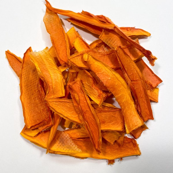 Dehydrated Papaya Strips |  100% Organic and Healthy Treats for Rabbits, Guinea Pigs, and Other Small Pets