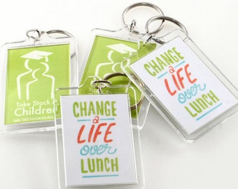 Elegant Customized Acrylic Keychains - Sophisticated Keepsakes