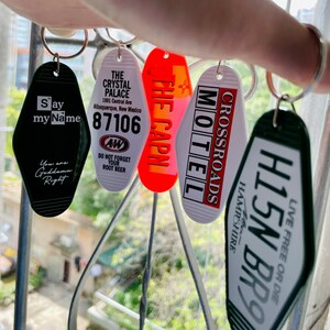 Custom Motel Keychains: Vintage Sorority Keepsakes - Cherish Your Greek Life Memories 50pcs-500pcs
