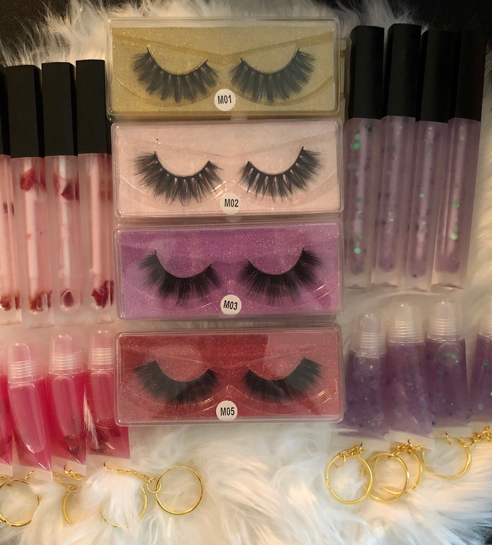 Ultimate Lip Gloss and Eye Lash Set Start Your Business Etsy