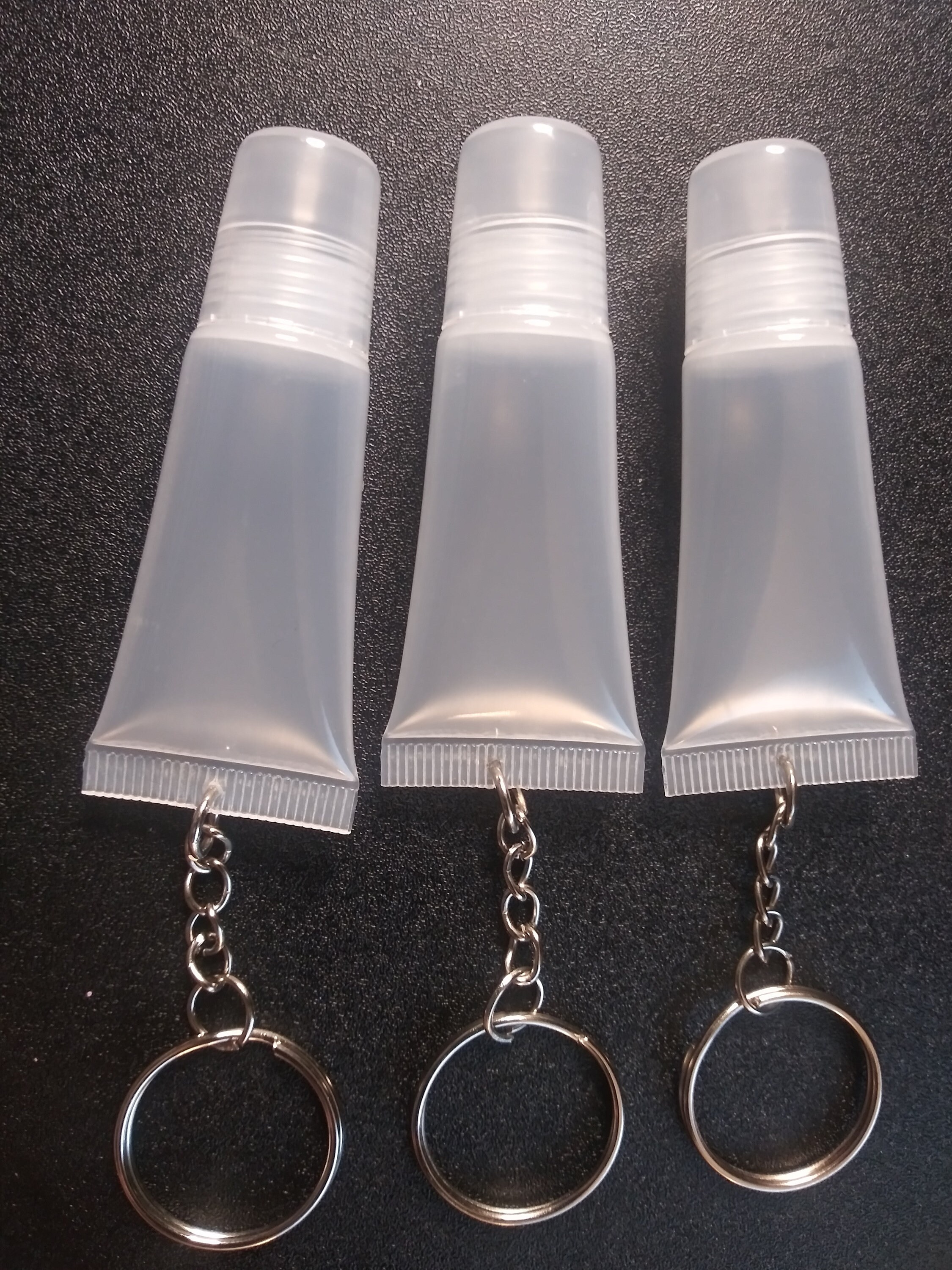 Empty lip gloss squeeze tubes key chain 5ml or 10 ml Etsy