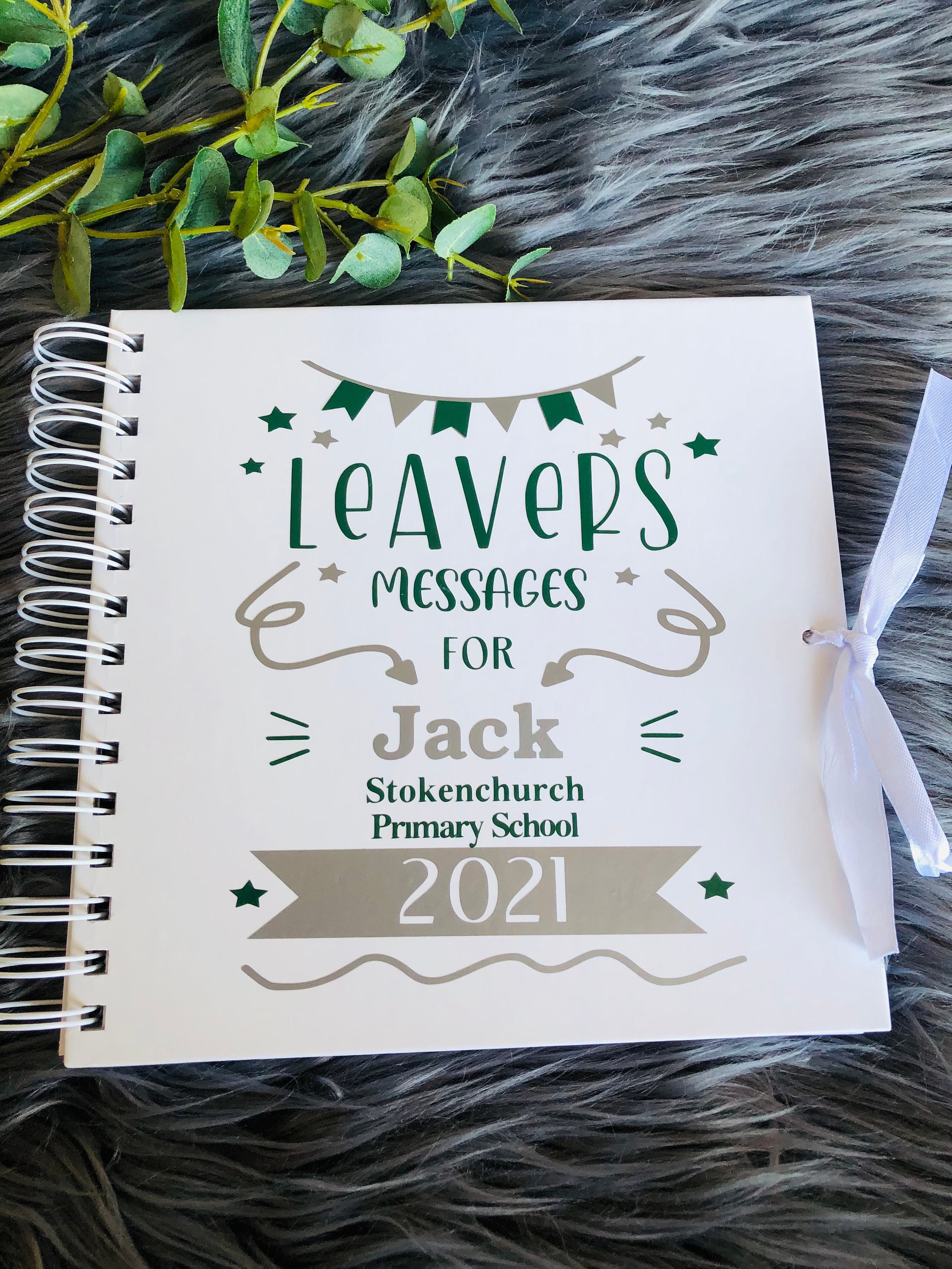 Personalised School Leavers Scrapbook Year 6 Leavers Memory Etsy