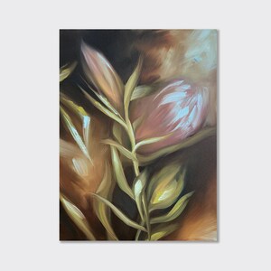Flowers painting, Painting on canvas, Flowers art original, Oil original painting, Wall art decor, Oil painting art, Floral Painting