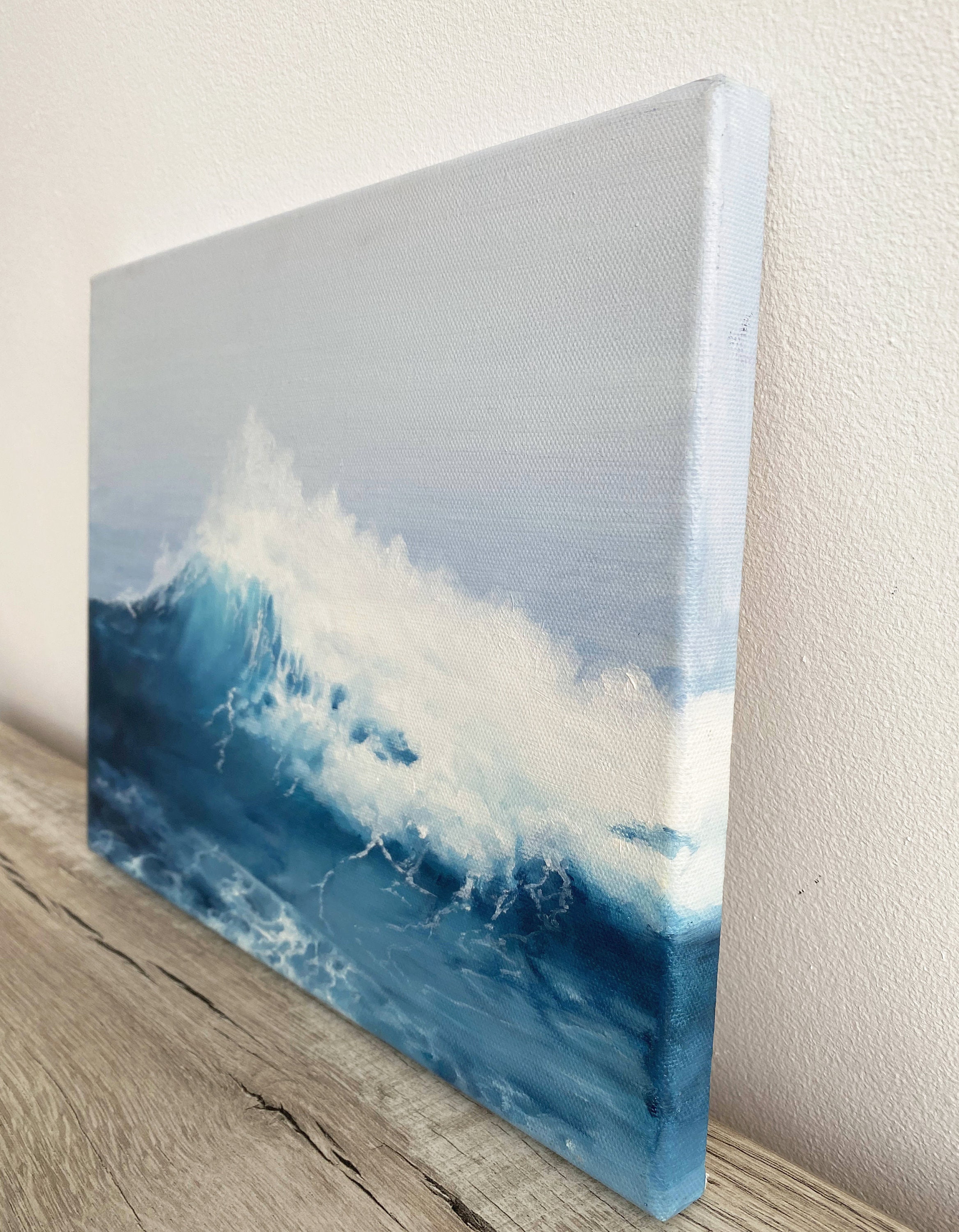Oil Original Painting Painting of Ocean Oil Painting Wall Art Etsy