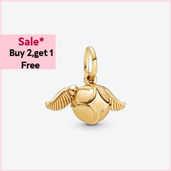 Shine Golden Snitch Pendant Charm sliver Charms charm for Bracelet