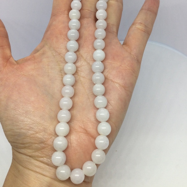 Jade Bead Necklace Shop Online Etsy