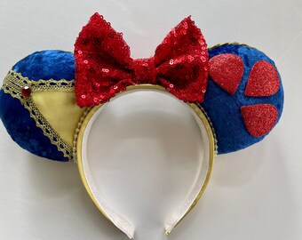 Fairest of them All Mouse Ears, Snow White Mouse Ears, Poison Apple Ears, Disney Princess Ears, Disney Ears