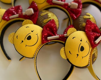 Winnie-the-pooh Ears: Honey Pot & Bee Headband - Park  display picture 2
