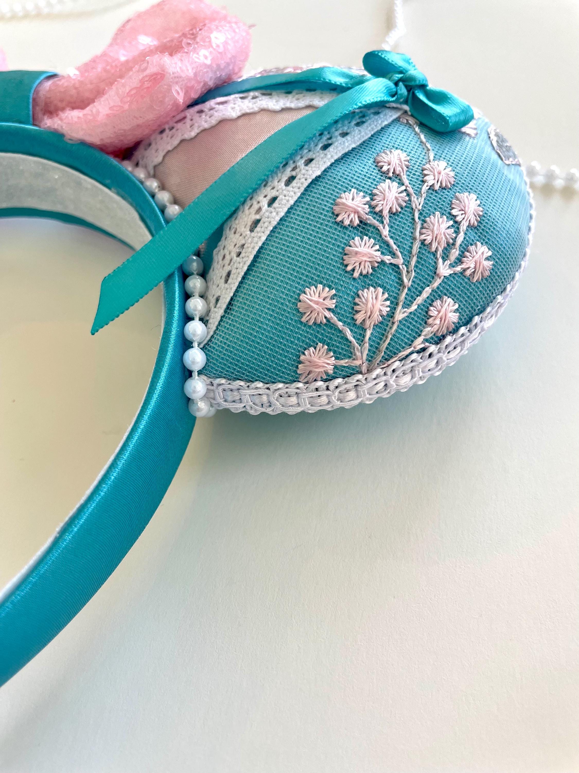 Enchanted Giselle Inspired Minnie Ears Headband with Bows & Sequins Enchanted Ears - Etsy main image 4