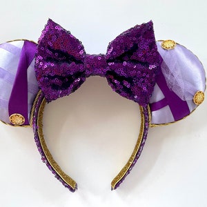 MEGARA Inspired HERCULES Mickey Ears, Meg Mouse Ears, Princess Mouse Ears, Hercules Ears,Park AccessoriesEars