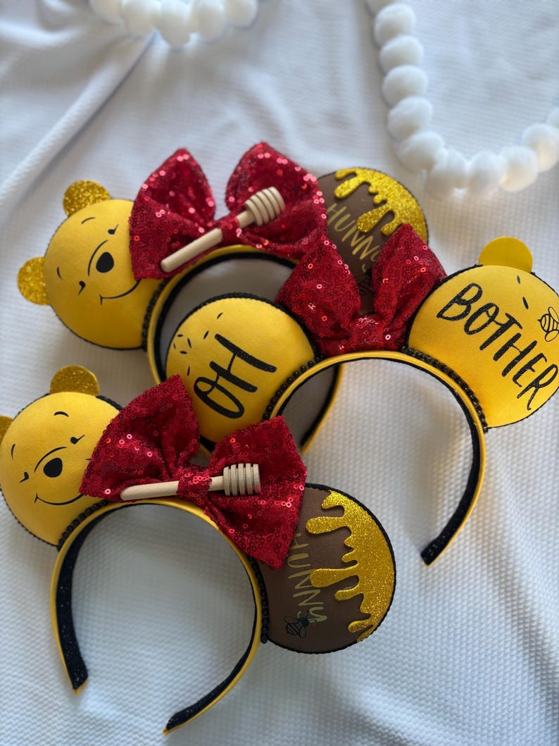 Winnie-the-Pooh Ears: Honey Pot & Bee Headband - Park Accessories image 2