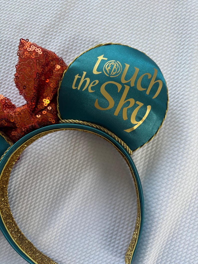Merida Brave Ears: Touch the Sky Park Headband image 13