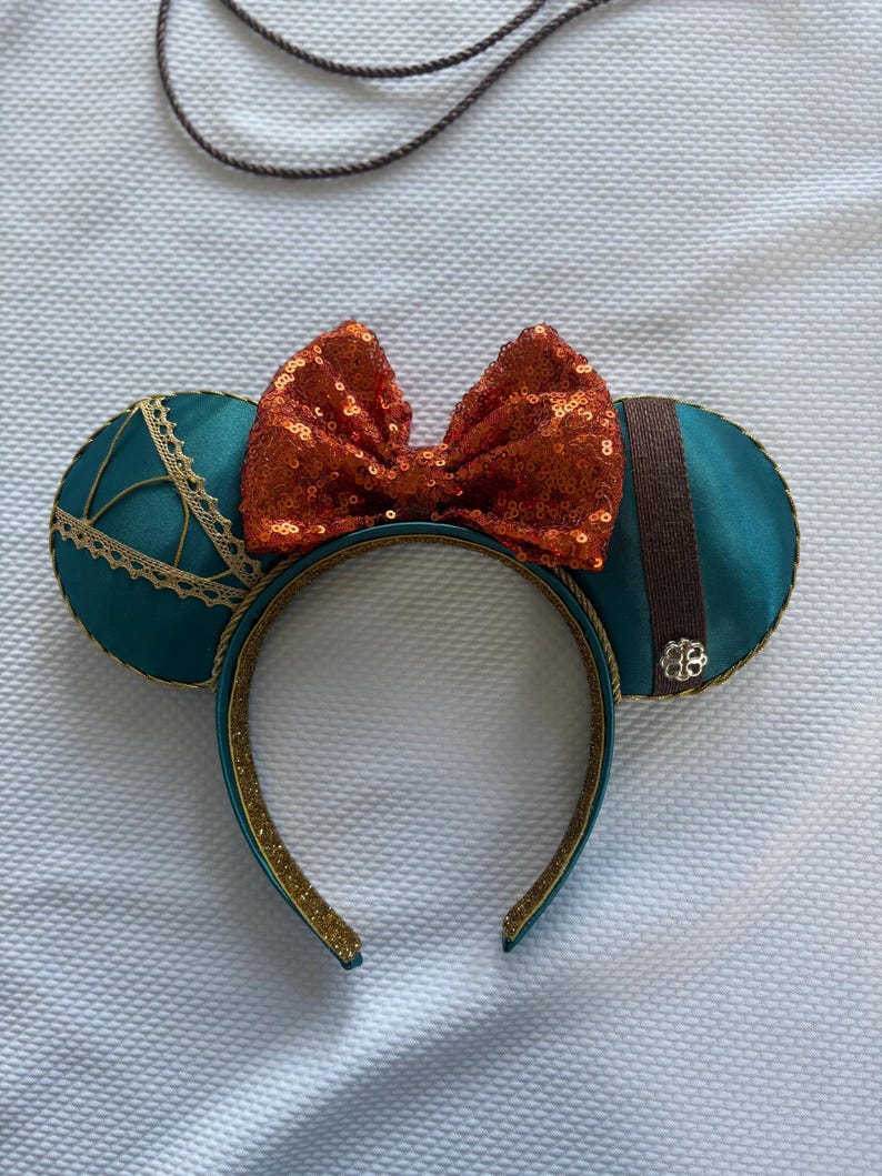 Merida Brave Ears: Touch the Sky Park Headband image 12