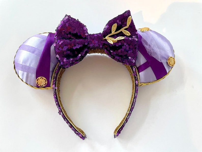 MEGARA Inspired HERCULES Mickey Ears, Meg Mouse Ears, Princess Mouse Ears, Hercules Ears,Park AccessoriesEars