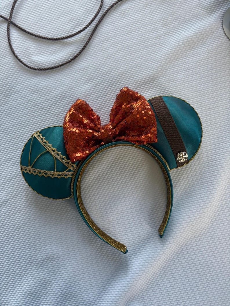 Merida Brave Ears: Touch the Sky Park Headband image 14