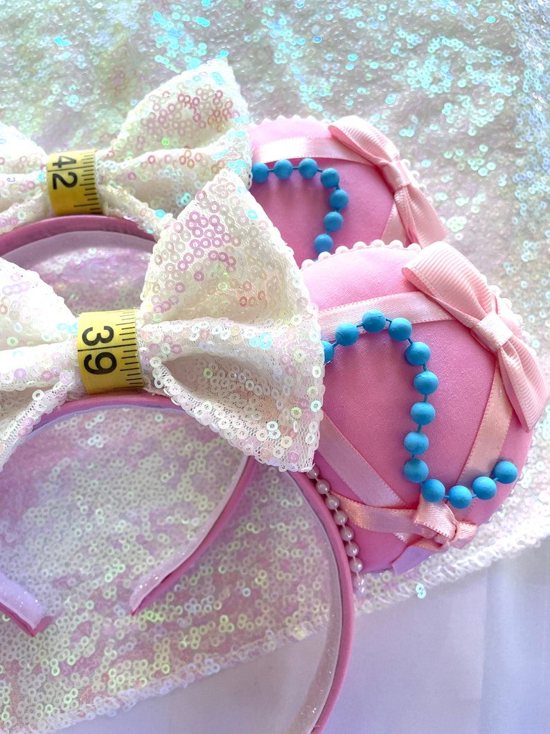 Be Kind Mouse Ears Cinderella Pink Dress Princess Ears image 8
